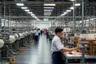 Manufacturing floor at TessituraTel